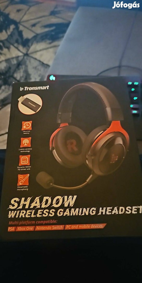 Új Tronsmart Shadow Wireless Gaming Headset