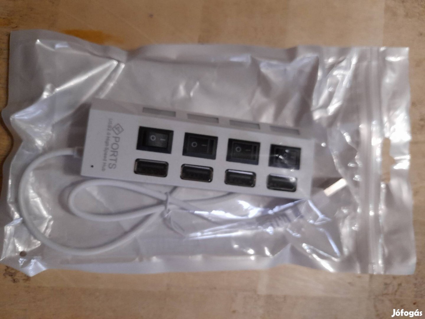 Új, USB 2.0, 4portos, hub!