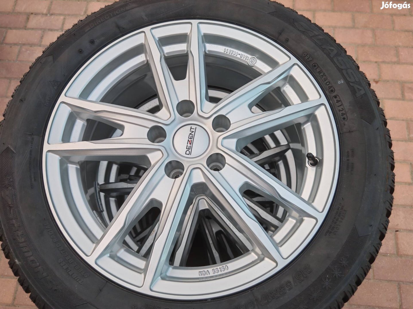 Új! VW Skoda Audi MG 17 col alufelni 5x112 215/55r17 téli 