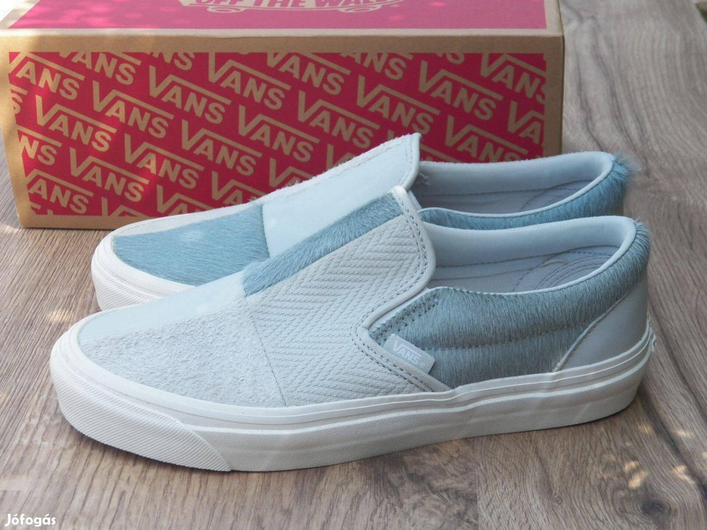 Új! Vans különleges bőr slip-on, 39 -es (picit kisebb)