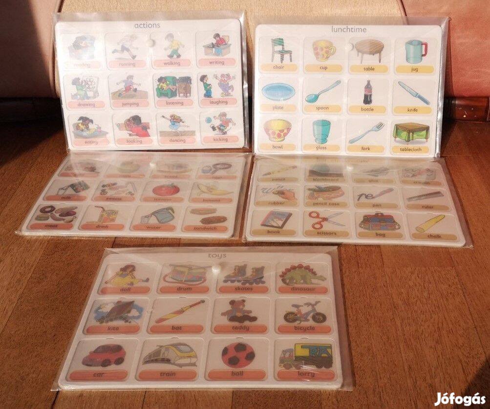 Új! Villis toys - Angol szókincsfejlesztő 5 témakör