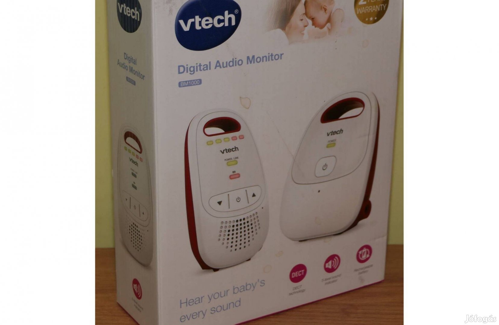 Új! Vtech digitális audio bébiőr babatelefon babaőr