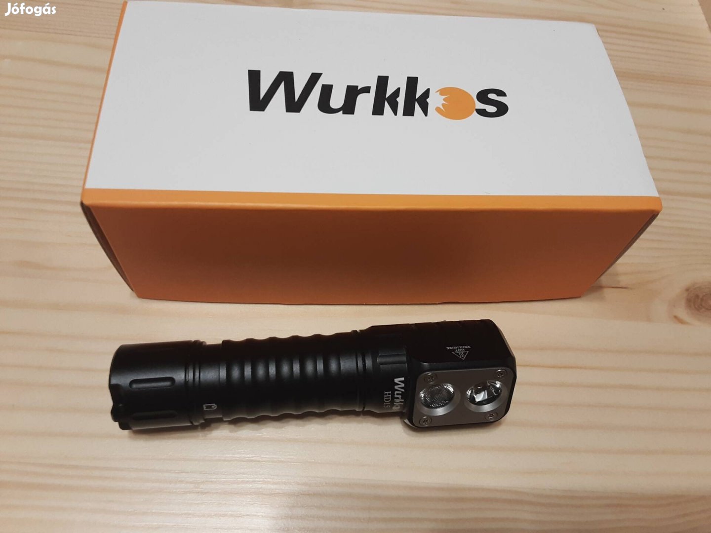 Új! Wurkkos HD15 Dual Light LH351D+SST20 2000LM USB-C LED Fejlámpa