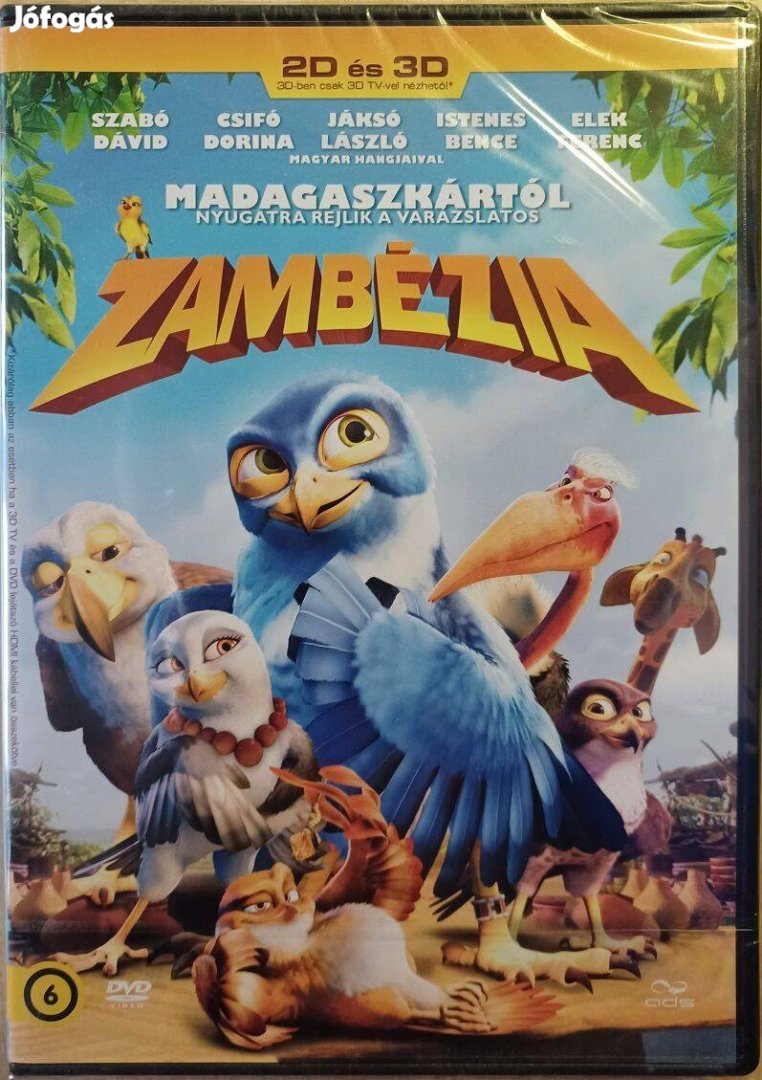 Új! Zambézia dvd