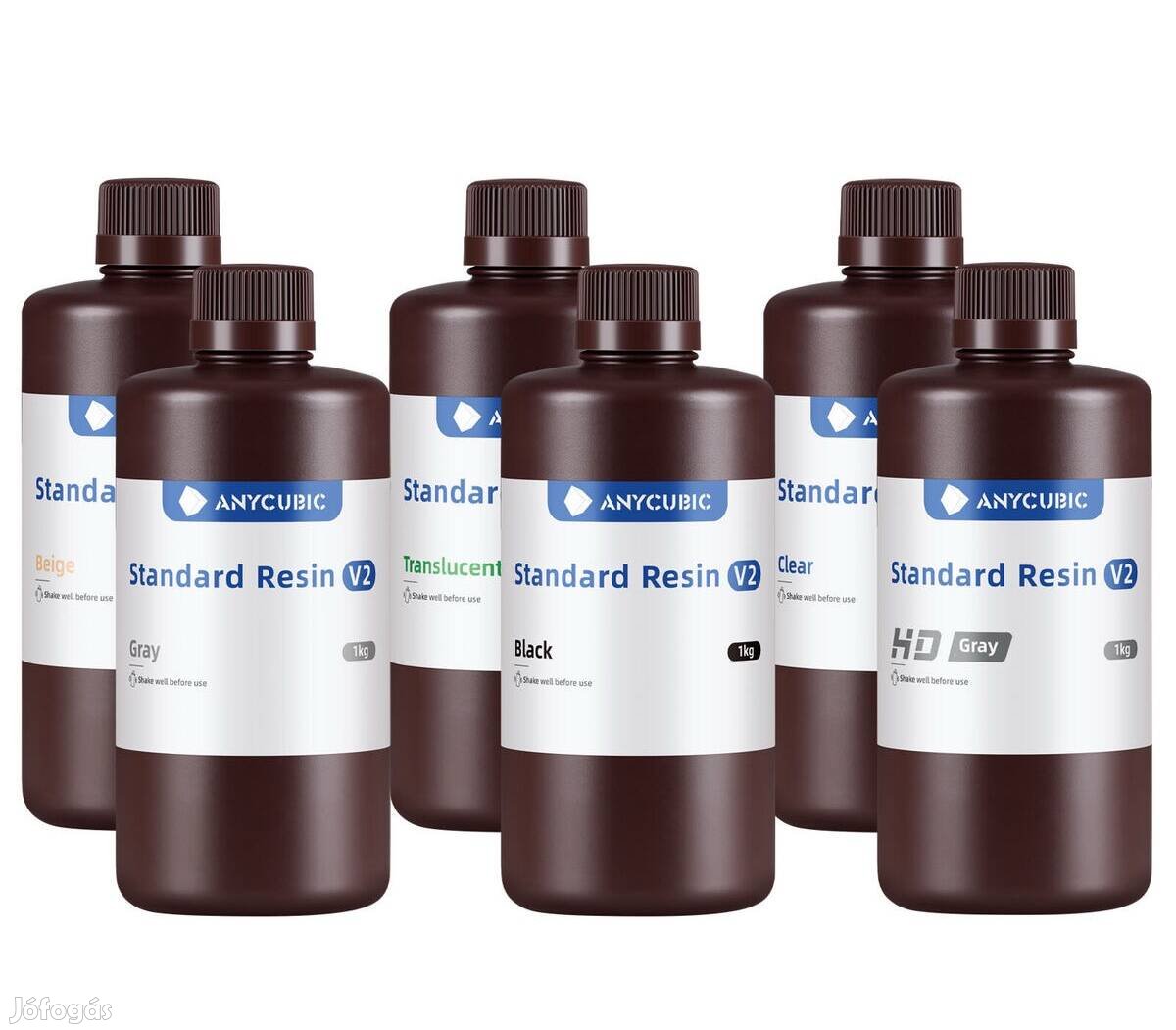 Új - 6 kg színes standard gyanta Resin 3D nyomtató csomag 