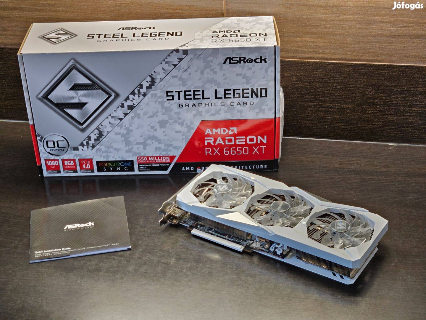 Új - AMD Radeon RX 6650 XT Steel Legend 8G