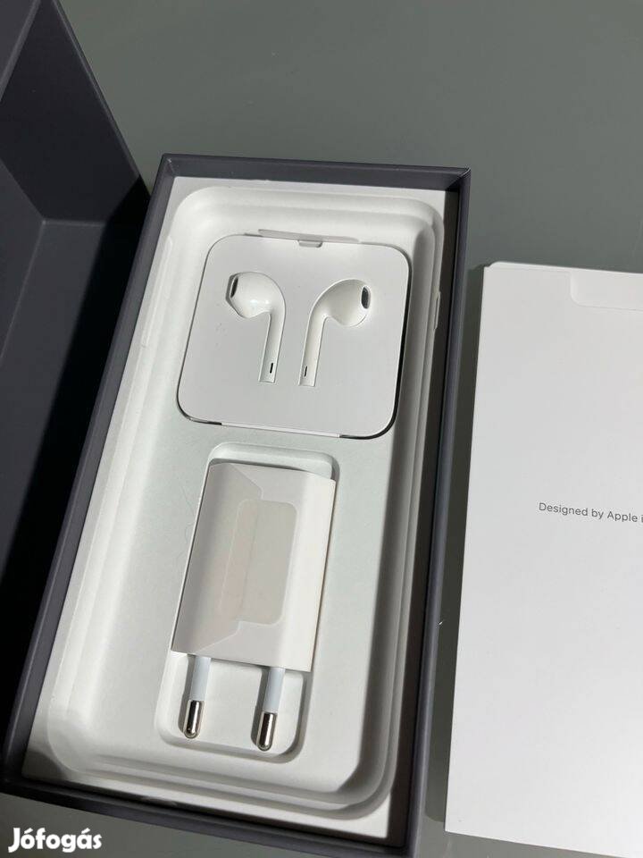 Új - Apple Iphone tartozék szett (Earpods + Töltő + SIM tű) - 4db-os