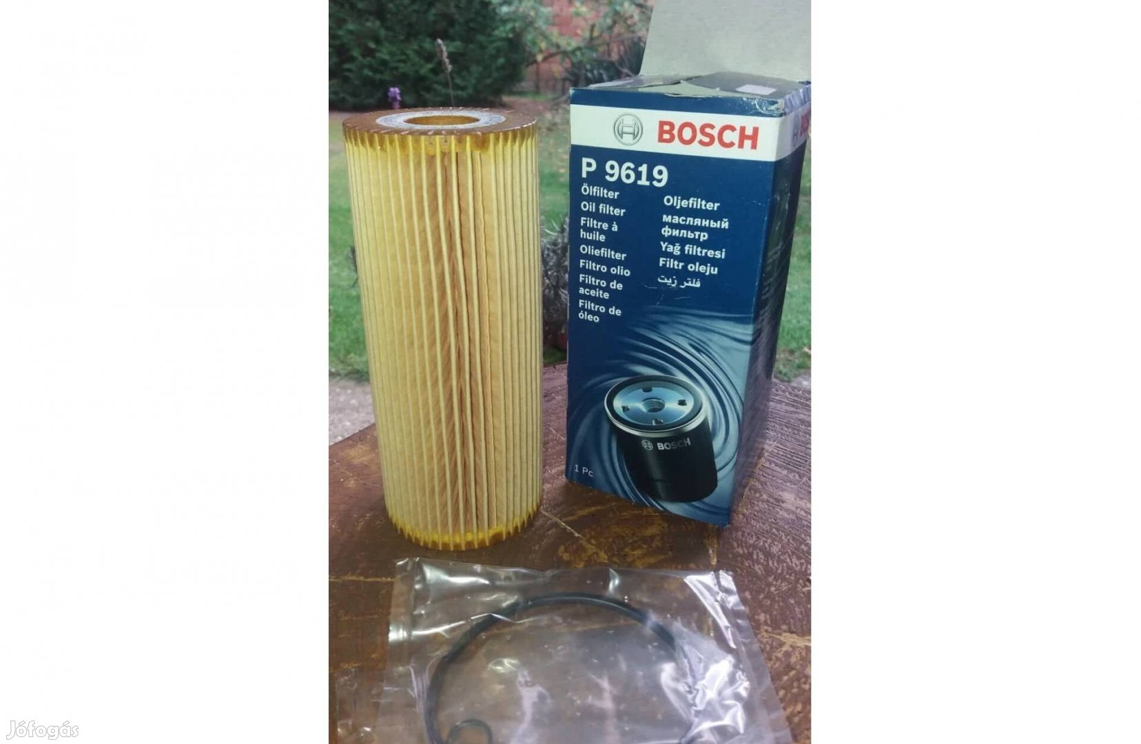 Új - Bosch P 9619 új olajszűrő tömítéssel - VW - Volkswagen Caddy
