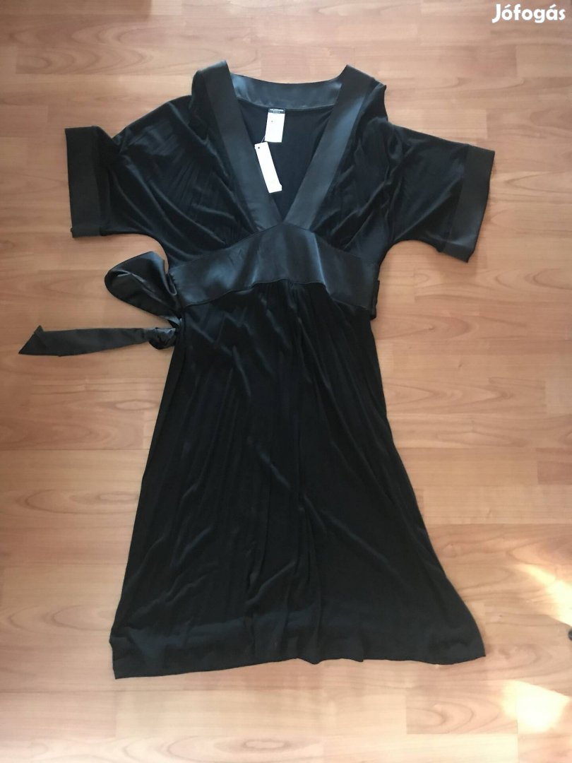 Új!! Calzedonia fekete ruha, L-es