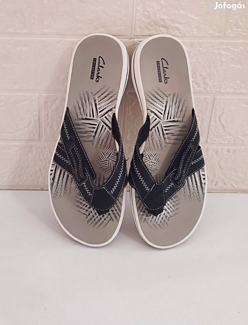 Új!! Clarks divatos, női papucs 40-es