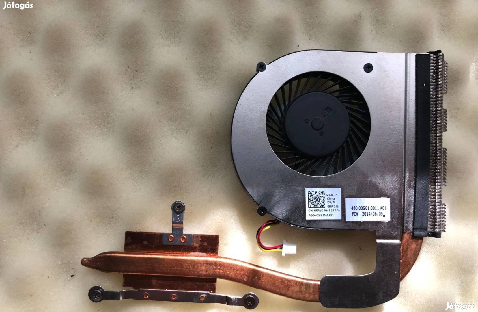 Új - Dell Inspiron 3442 3542 3542 5748 5749 heatsink hűtőborda bontot