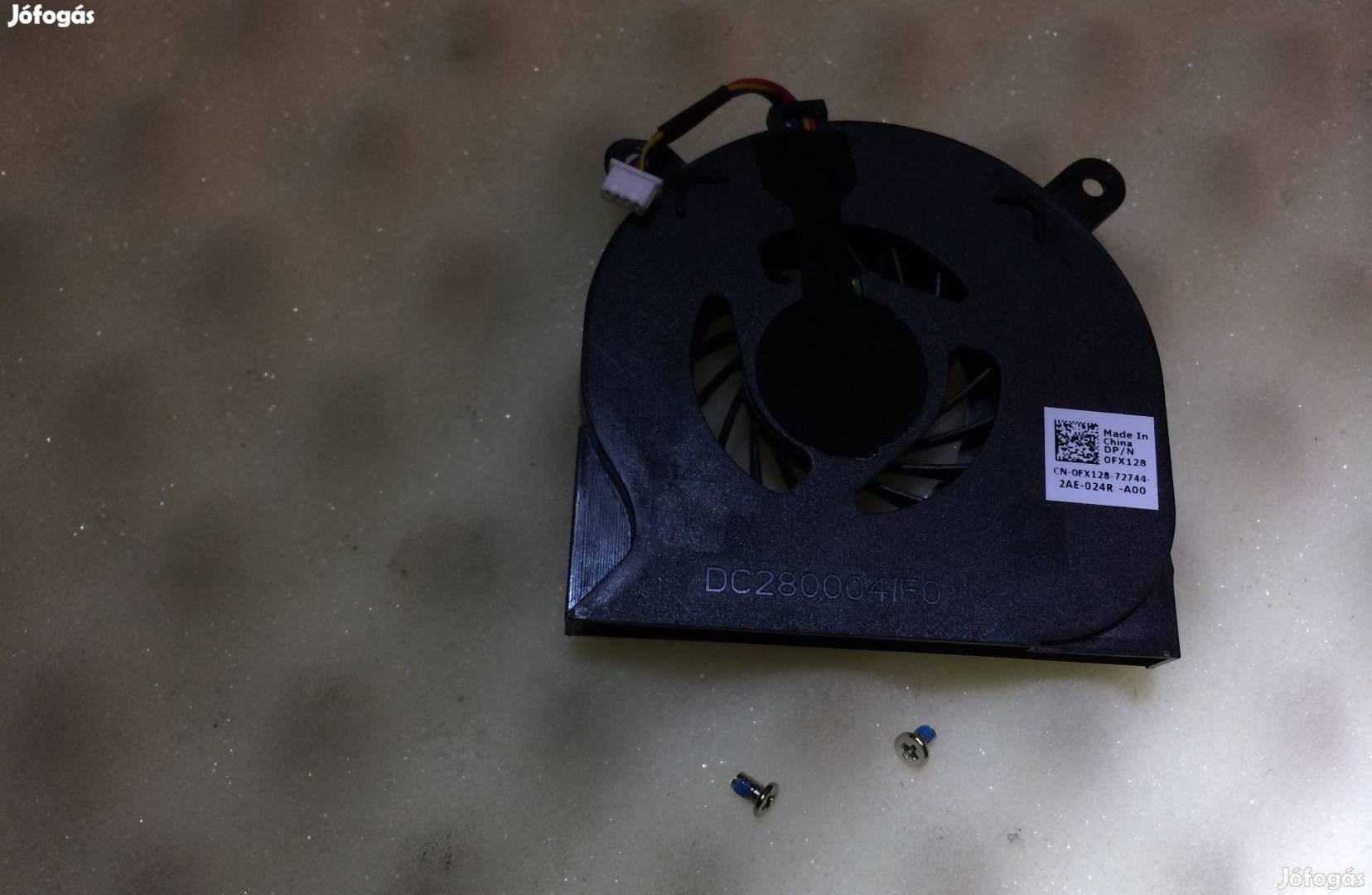 Új - Dell Latitude E6400 Ventilátor FAN Gyári Új FX128 0FX128