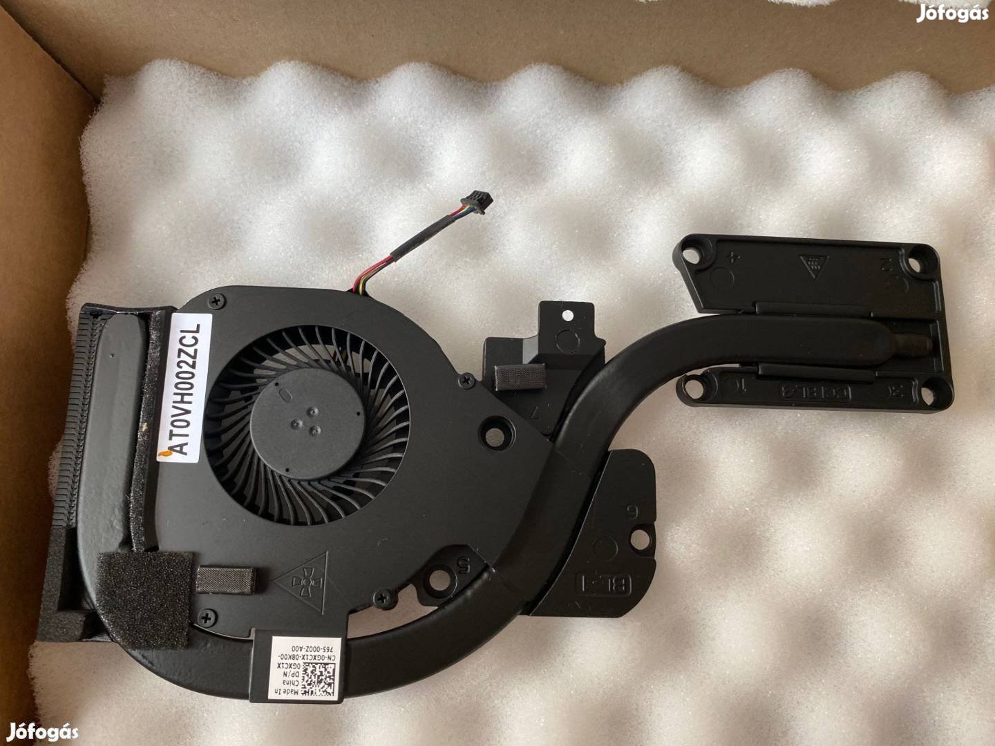 Új - Dell Latitude E6440 heatsink hűtőborda ventiltátor discrete Gxc1X