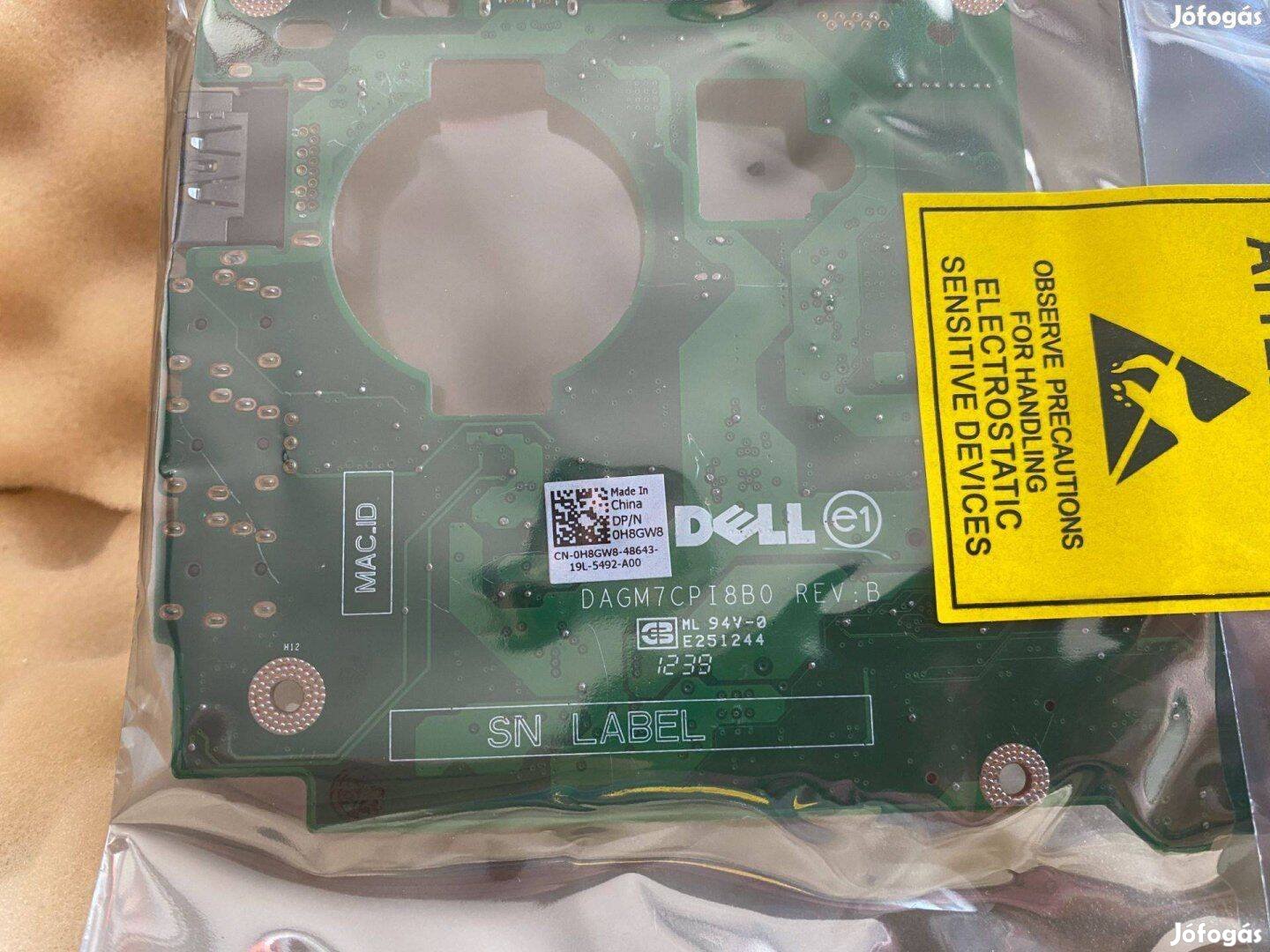 Új - Dell XPS L702X IO Circuit Board audio board Dagm7CPI8B0 H8GW8 0H8