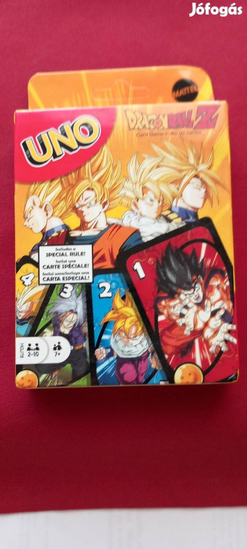 Új - Dragonball Z Uno kártyák 