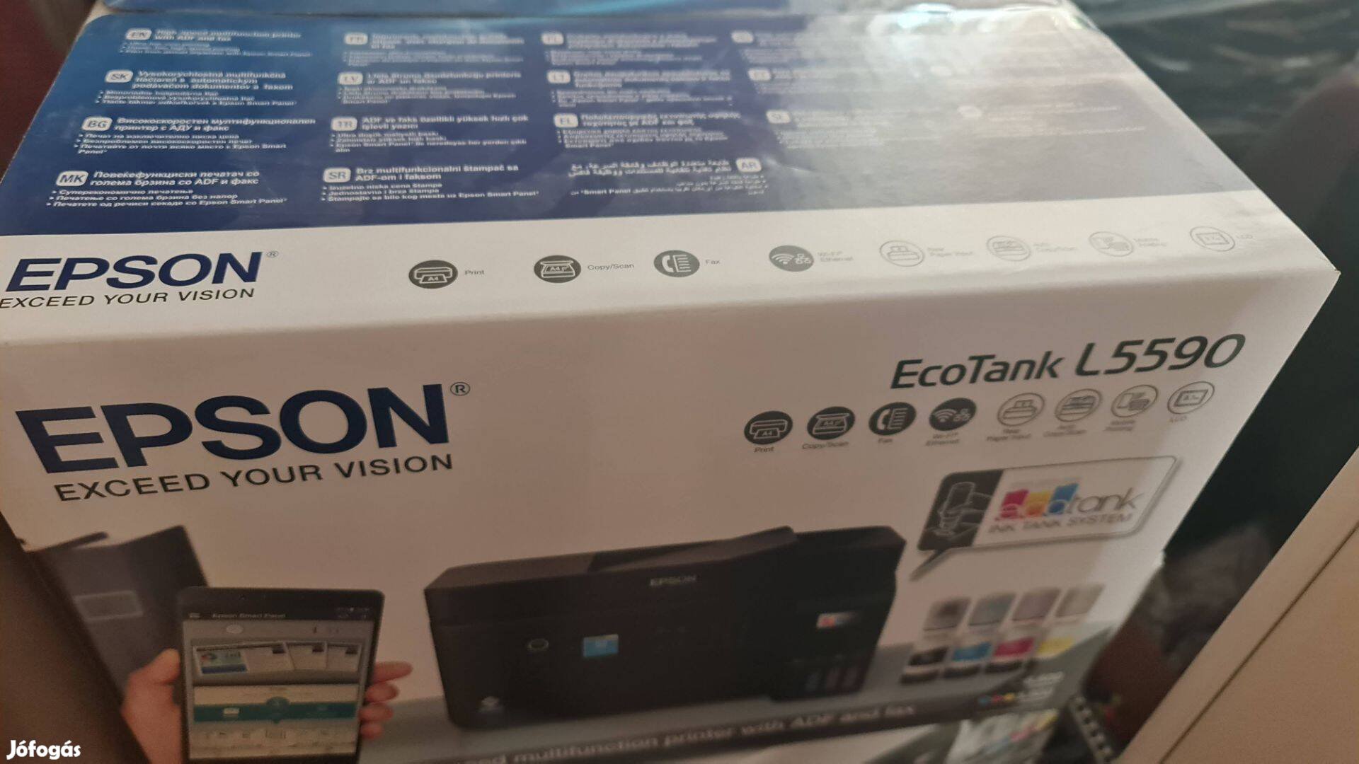 Új - Epson Ecotank L5590 Színes Multifunkciós Tintasugaras nyomtató