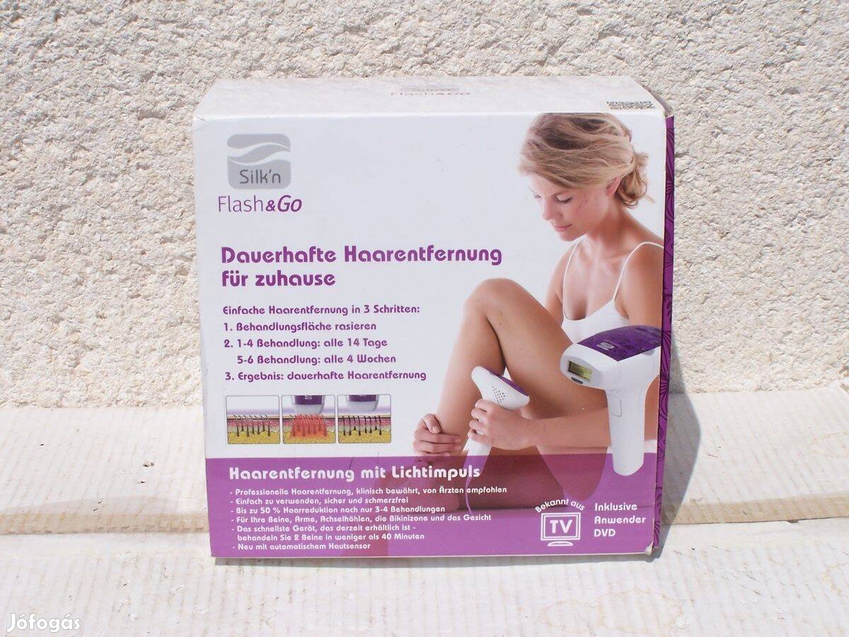Új Féláron Silkn FlashGo Lux villanófényes tartós