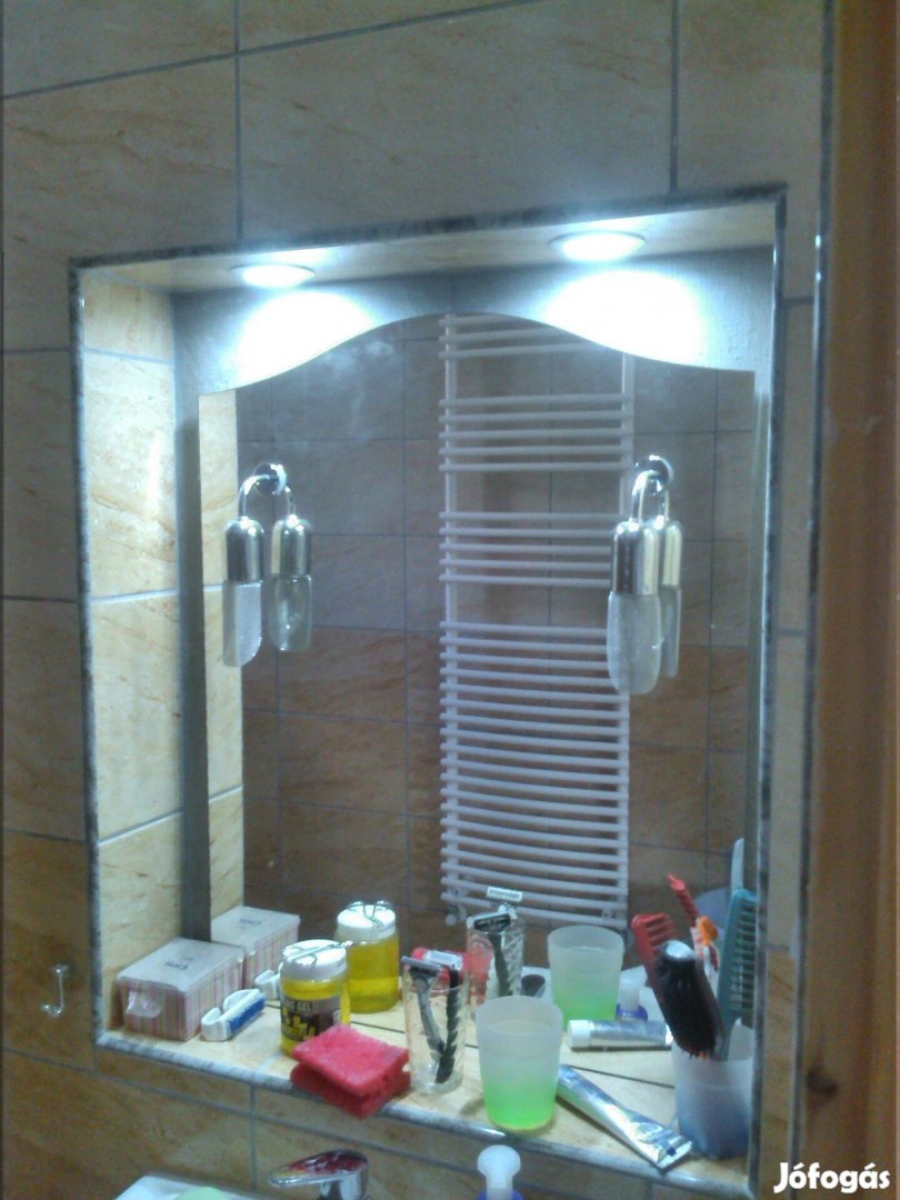 Új ! Fürdőszobai lámpás tükör