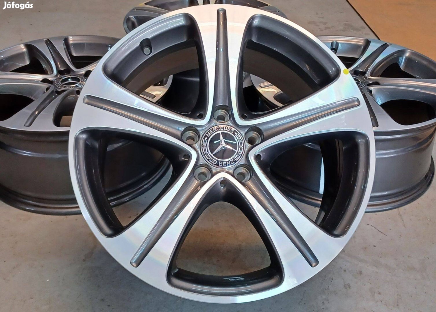 Új!! Gyári Mercedes W213 E klasse alufelnik 5x112 8x18 ET43 4db