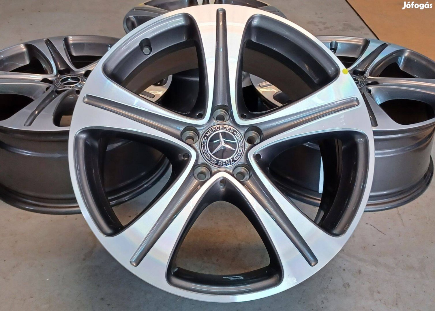 Új!! Gyári Mercedes W213 E klasse alufelnik 5x112 8x18 ET43 4db