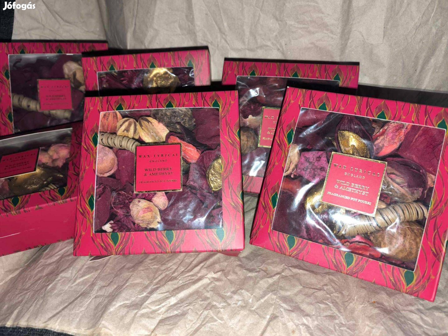 Új - Illatosított potpourri - erdei bogyó és ametiszt - 250g