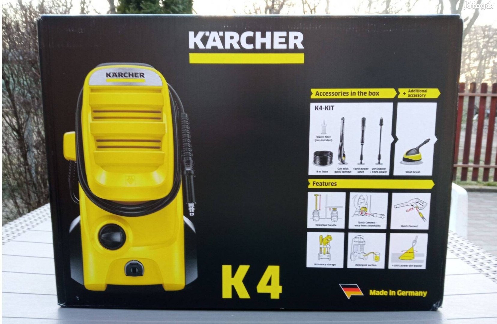 Új ! Karcher K4 Compact Limited 1800 w. Magasnyomású mosó