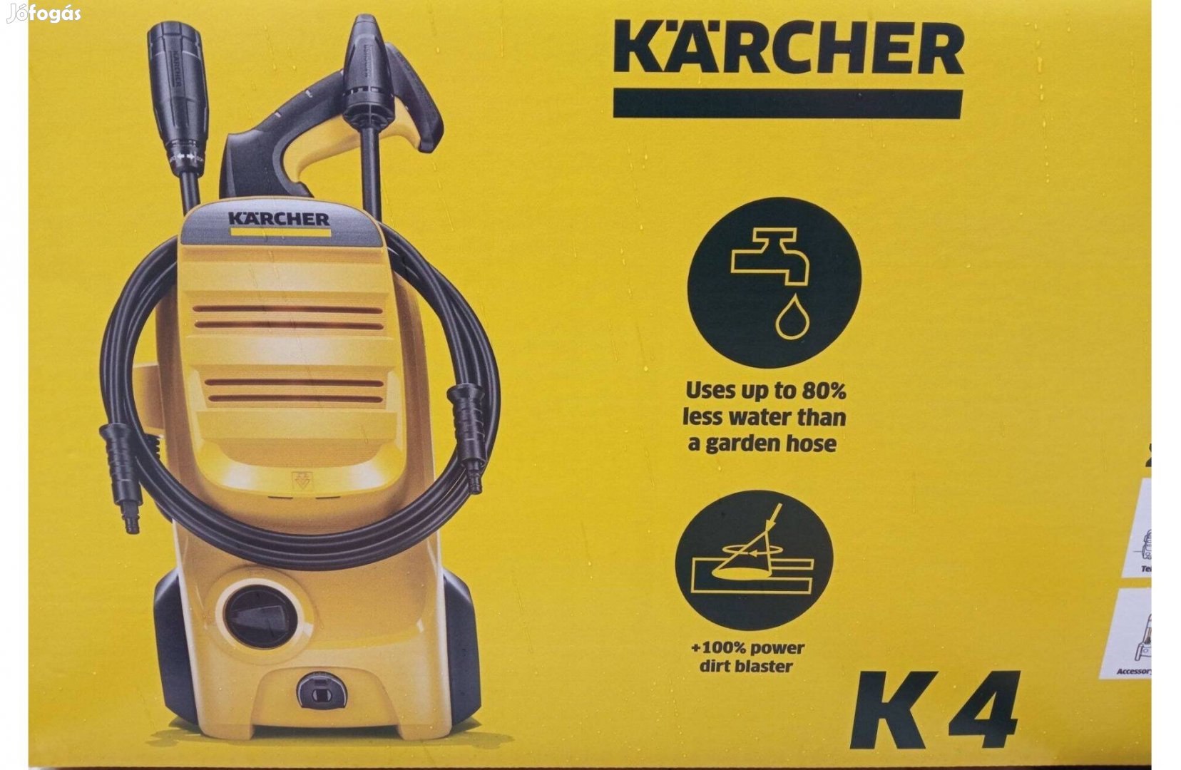 Új ! Karcher K4 Magasnyomású mosó sterimo