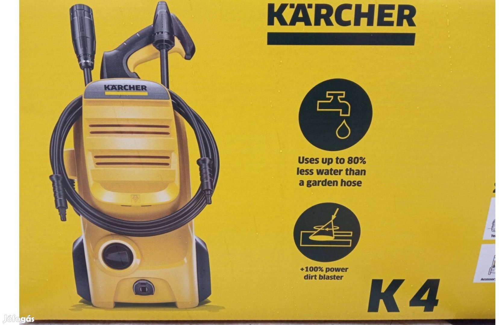 Új ! Karcher K4 Magasnyomású mosó sterimo