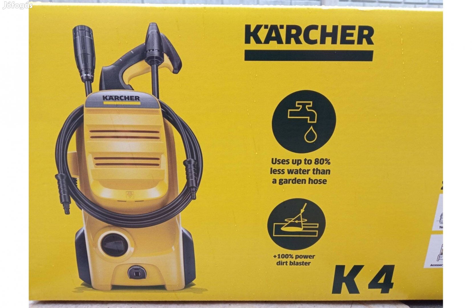 Új ! Karcher K4 Magasnyomású mosó sterimo