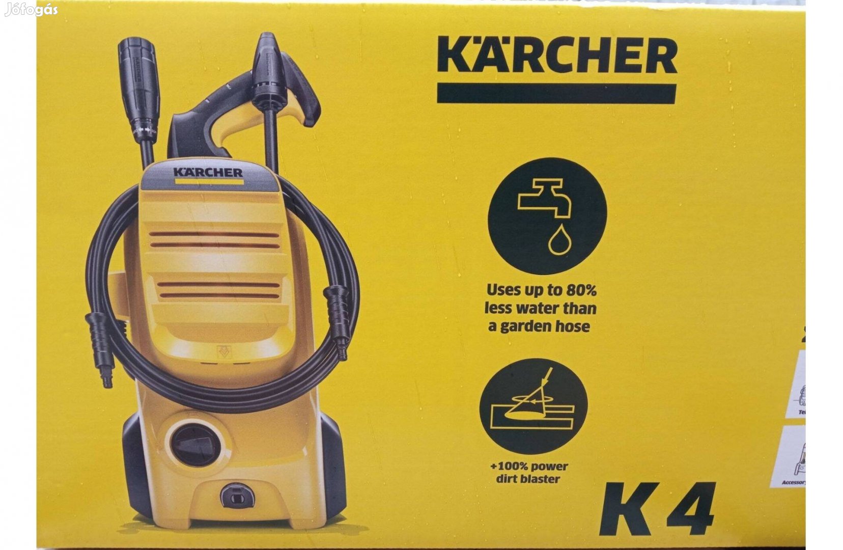 Új ! Karcher K4 Magasnyomású mosó sterimo