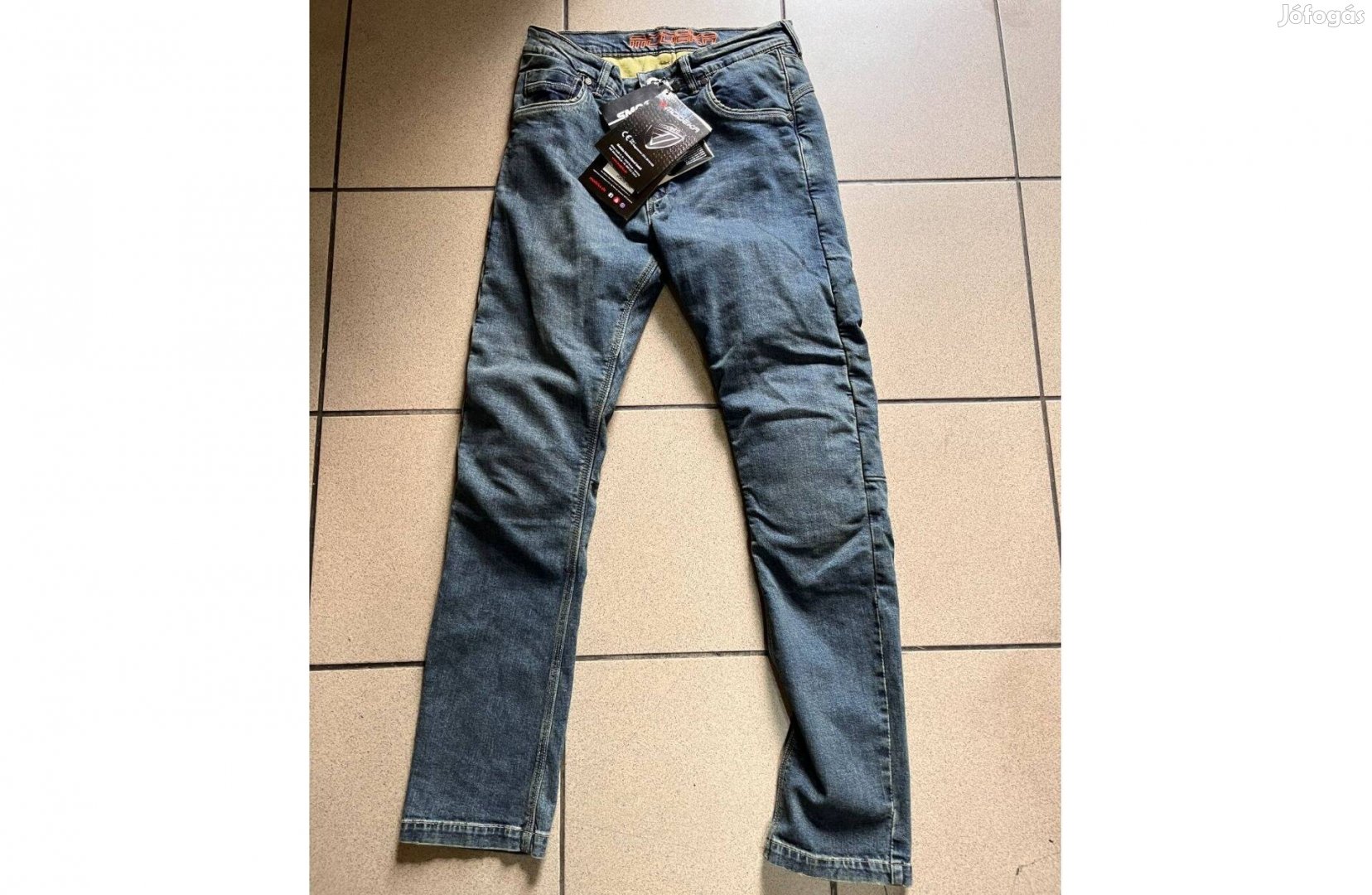 Új ! Kevláros motoros farmer akció Tesztvideó ! Német Modeka