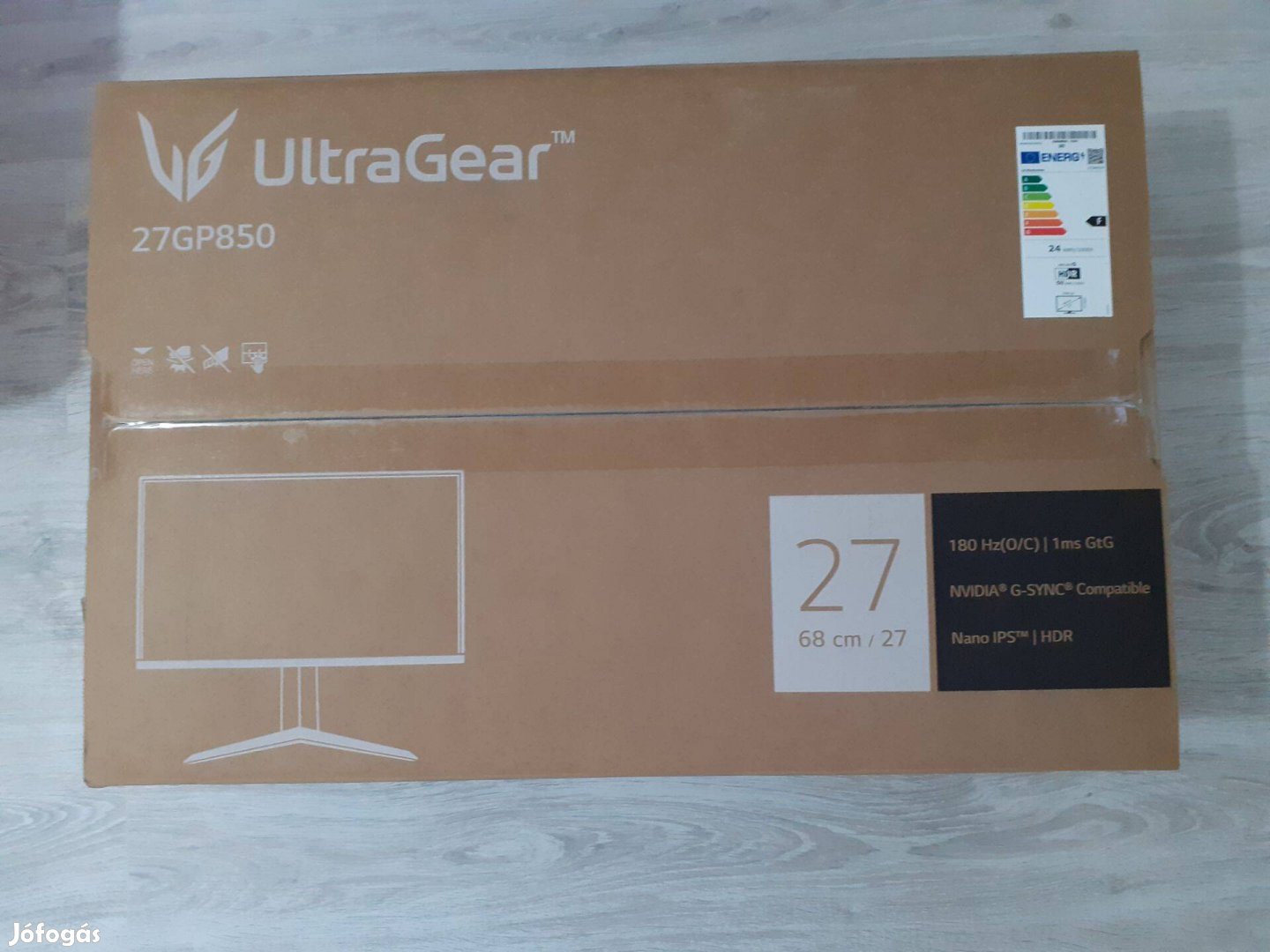 Új - LG Ultragear 27GP850P-B - 1440p, 180Hz, Nano IPS, 1ms, G-Sync