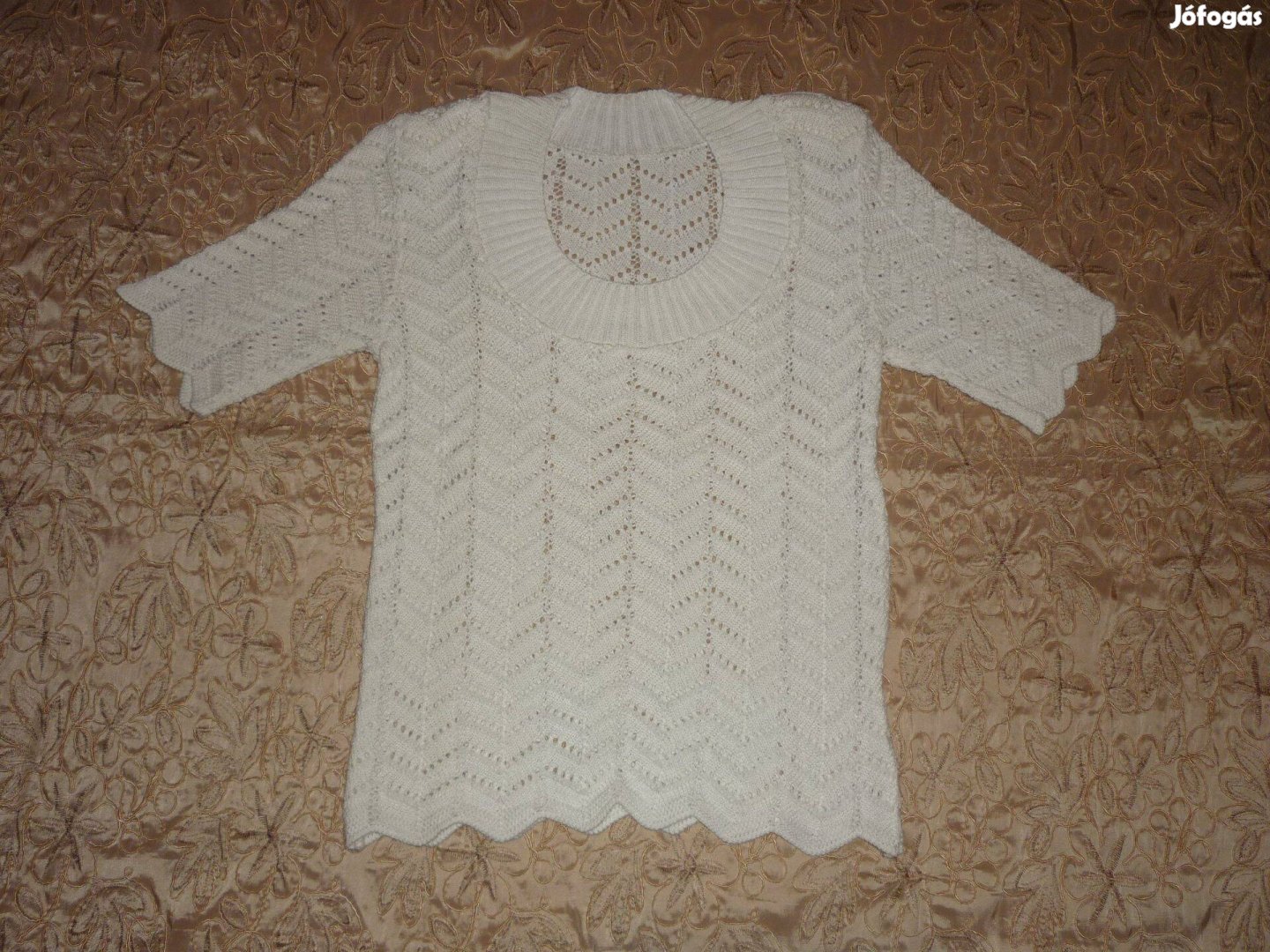 Új - Női csipke pulóver - 38M