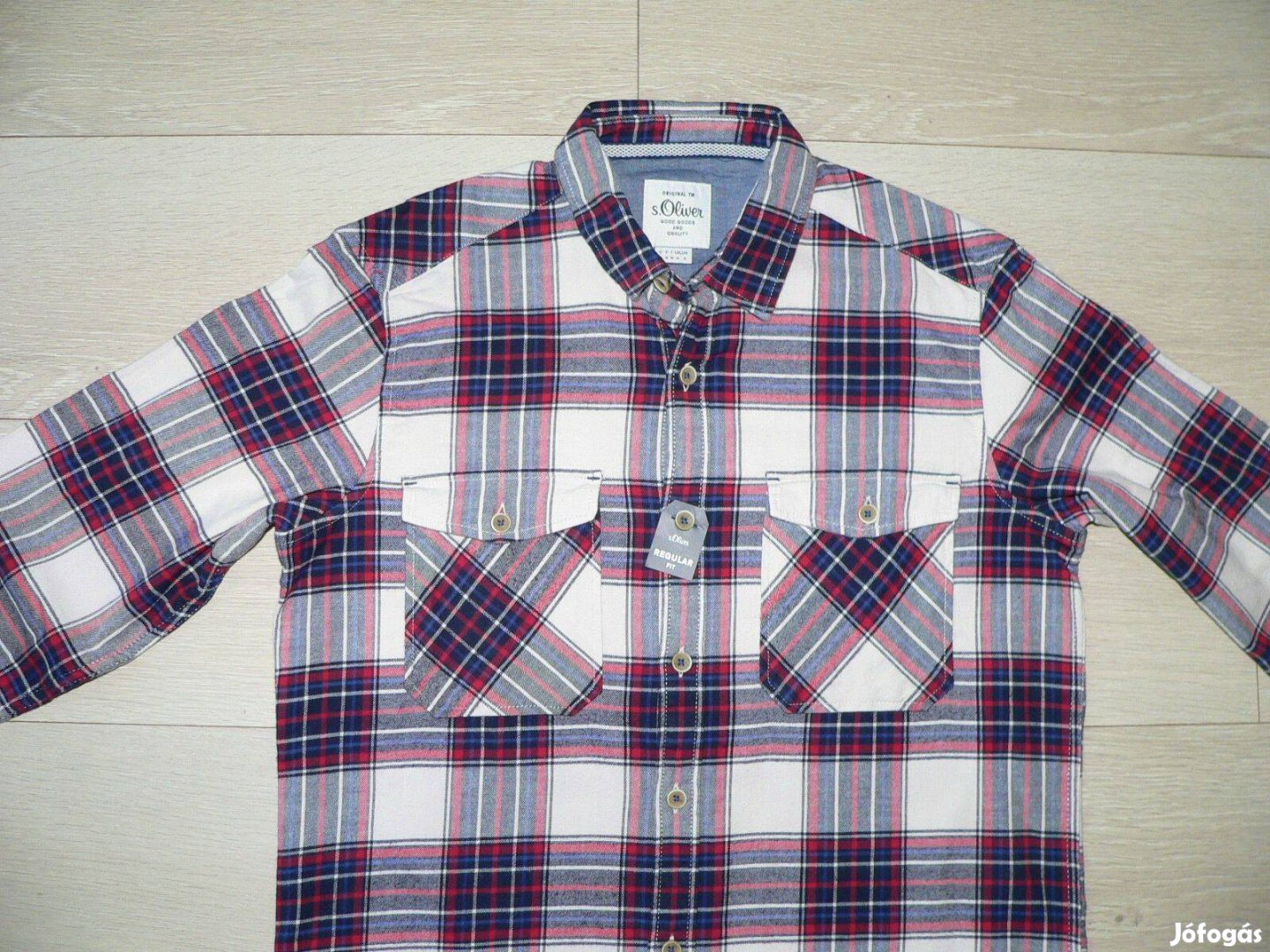Új - S.Oliver hosszú ujjú ing M