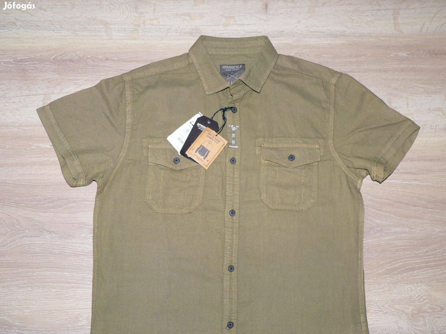 Új - Springfield rövid ujjú ing S