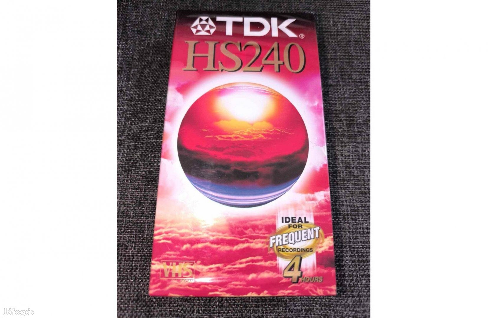 Új - TDK HS240 videokazetta, VHS