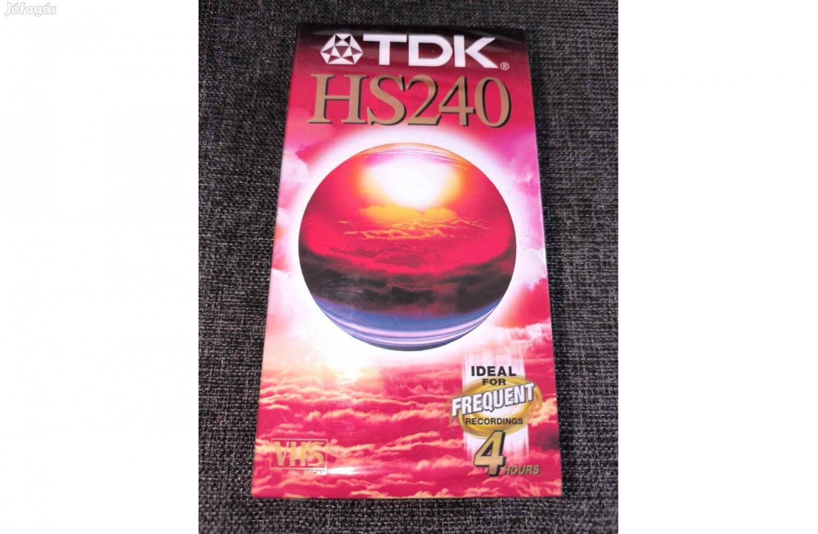 Új - TDK HS240 videokazetta, VHS