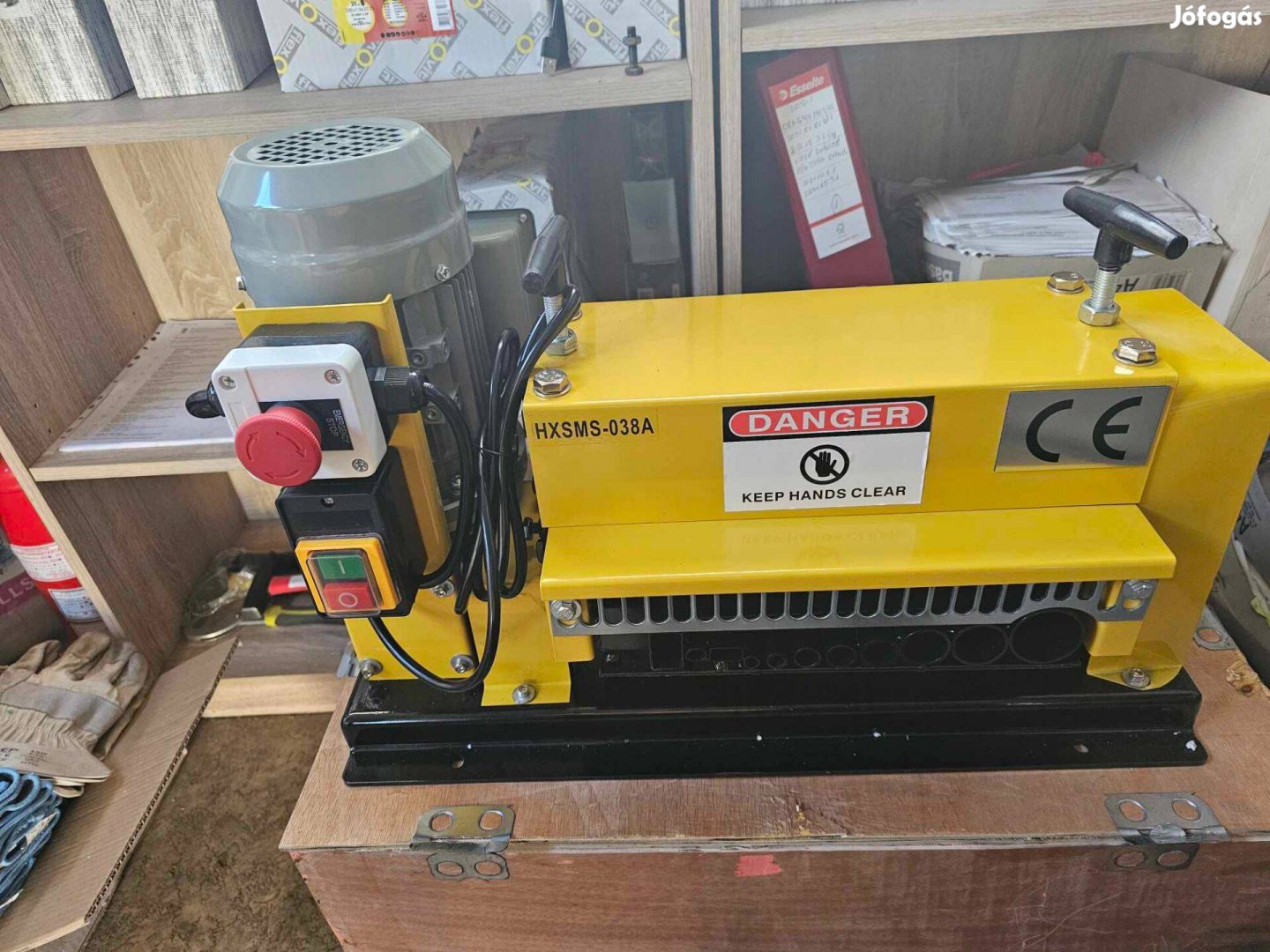 Új 220V-os kábel nyúzó gép 1-38mm-ig!