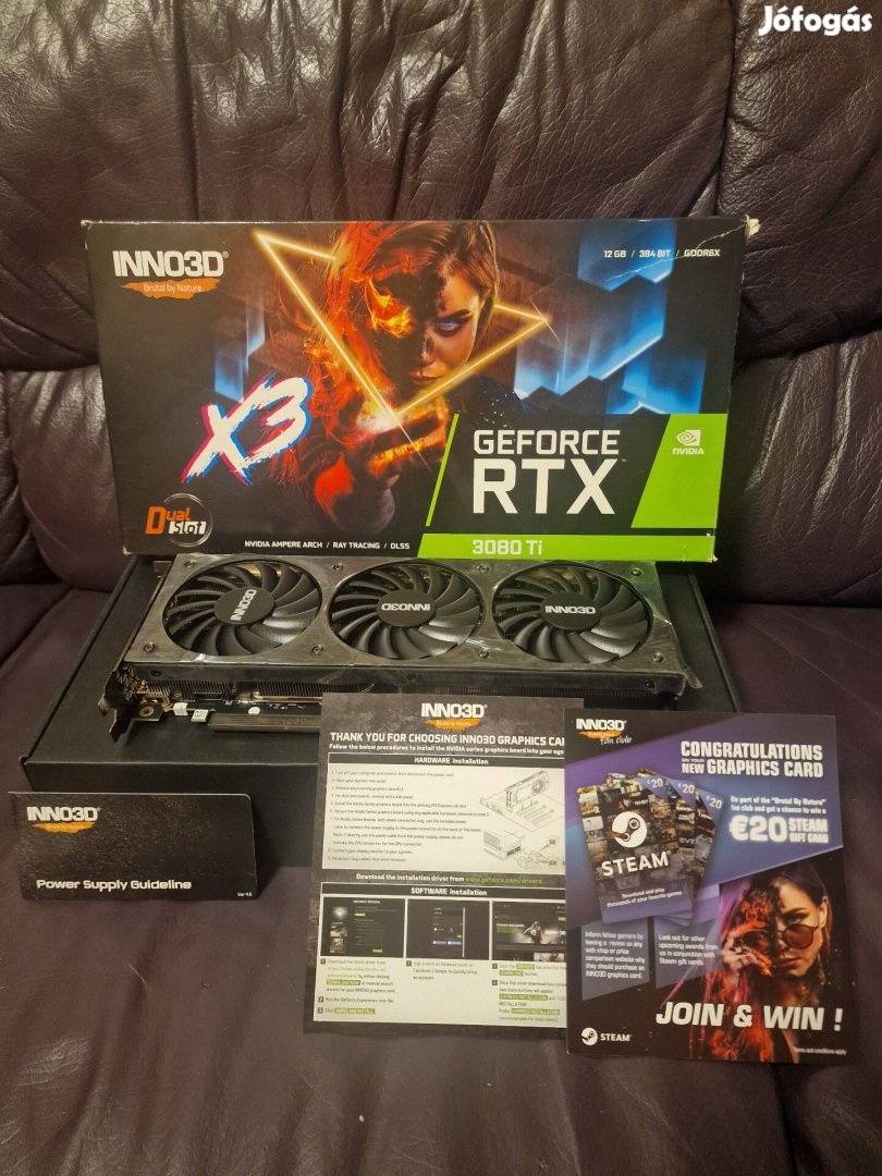 Új!!! Inno3D Rtx 3080 Ti X3 12GB Gddr6X 