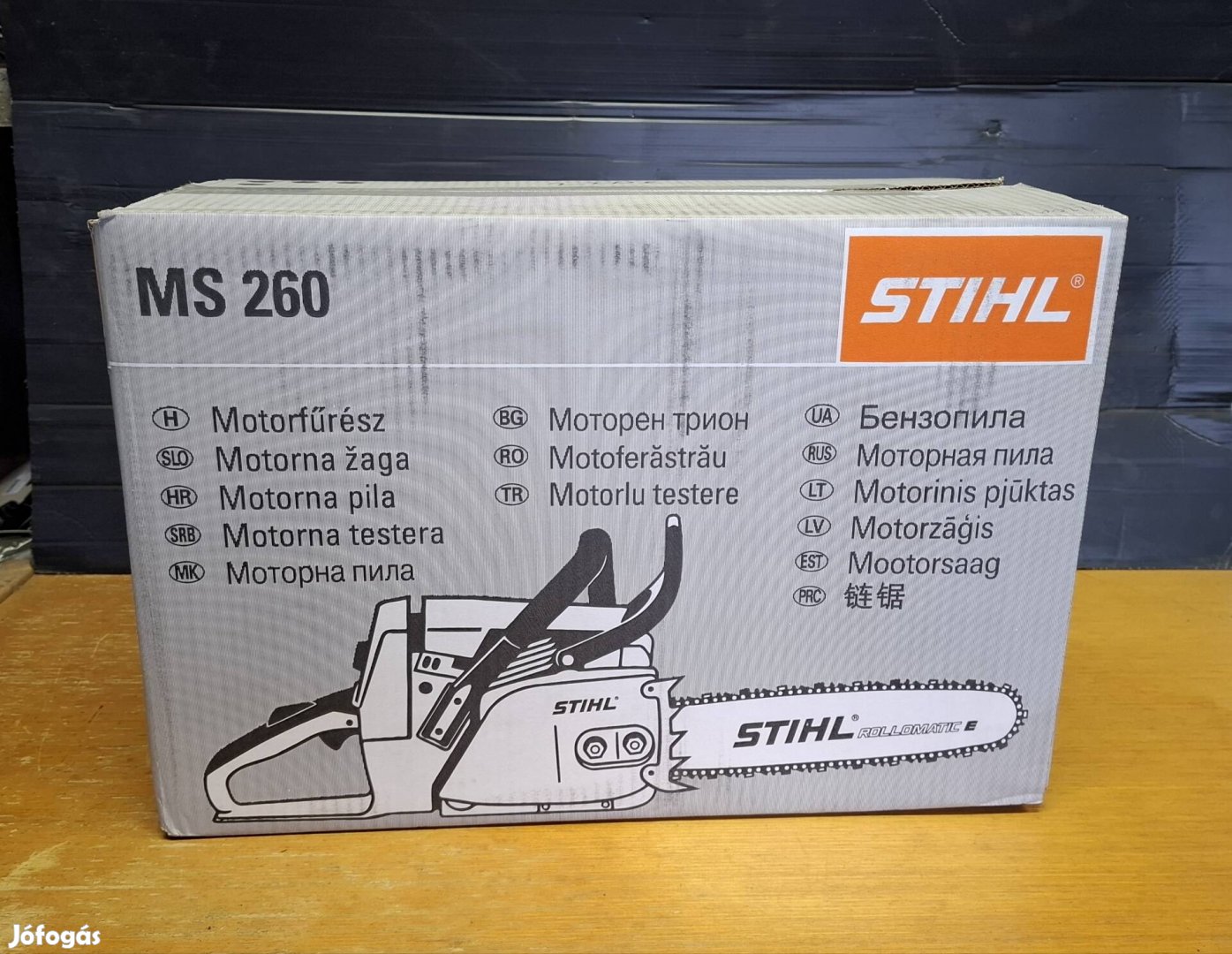 Új !!! Stihl MS 260 robbanó motoros láncfűrész