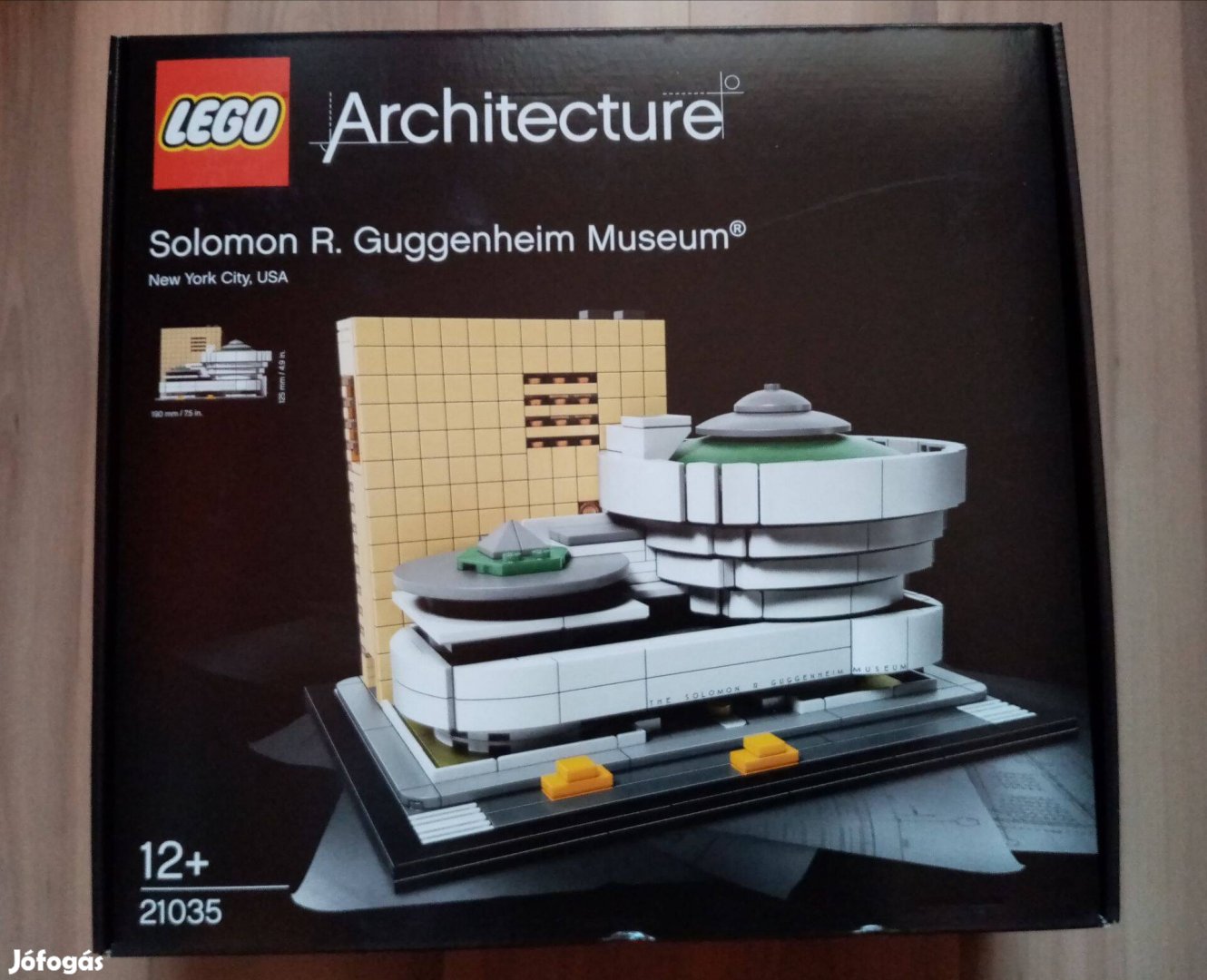 Új - bontatlan Lego Architecture 21035 Solomon R. Guggenheim múzeum Po