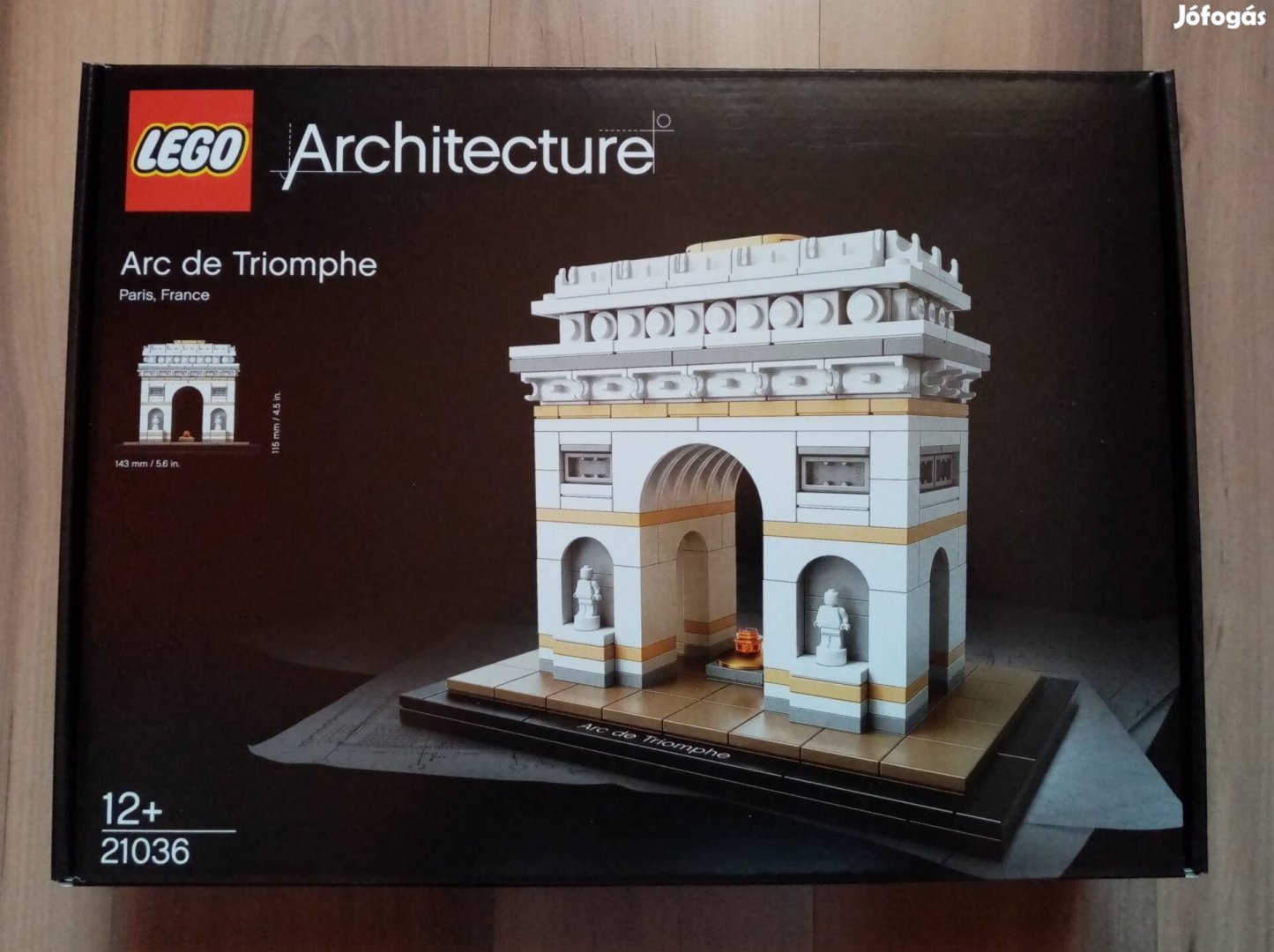 Új - bontatlan Lego Architecture 21036 Diadalív Párizs. Posta utánvét