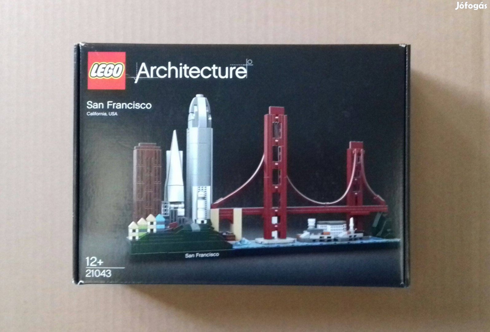 Új - bontatlan Lego Architecture 21043 San Francisco - apró hibákkal