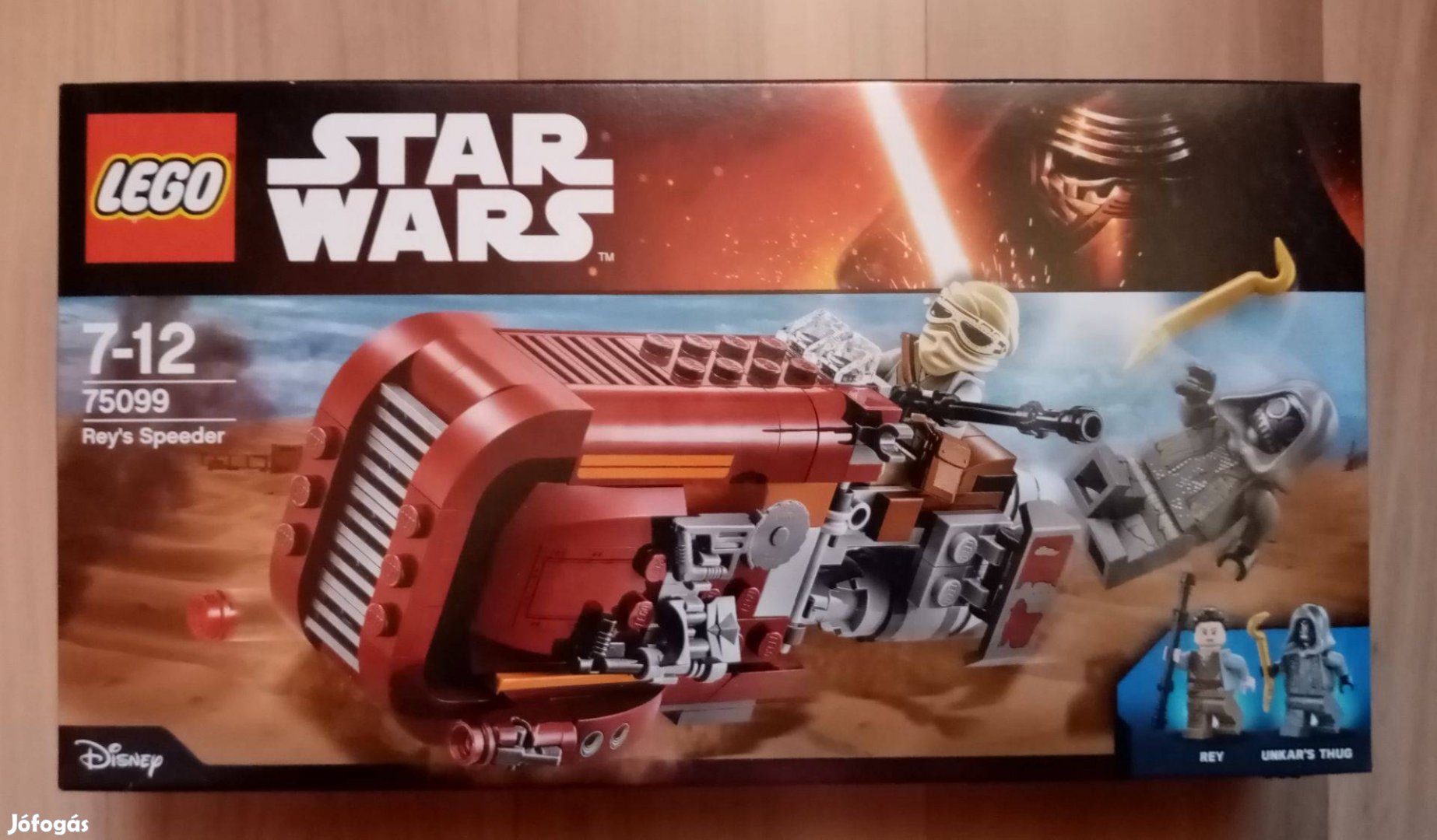 Új - bontatlan Lego Star Wars 75099 Rey siklója. Posta OK
