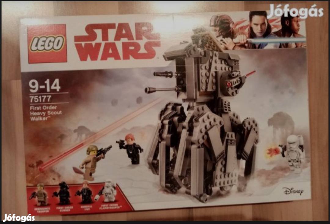 Új - bontatlan Lego Star Wars 75177 Első rendi lépegető. Posta OK