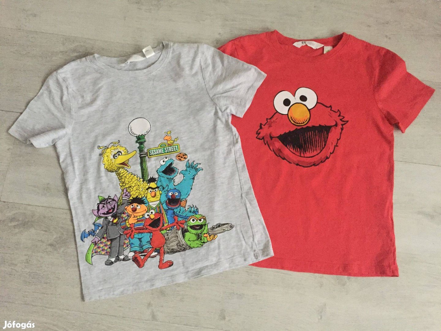 Új / újszerű H&M Szezám utca (Sesame Street) uniszex pólók - 8-10 év
