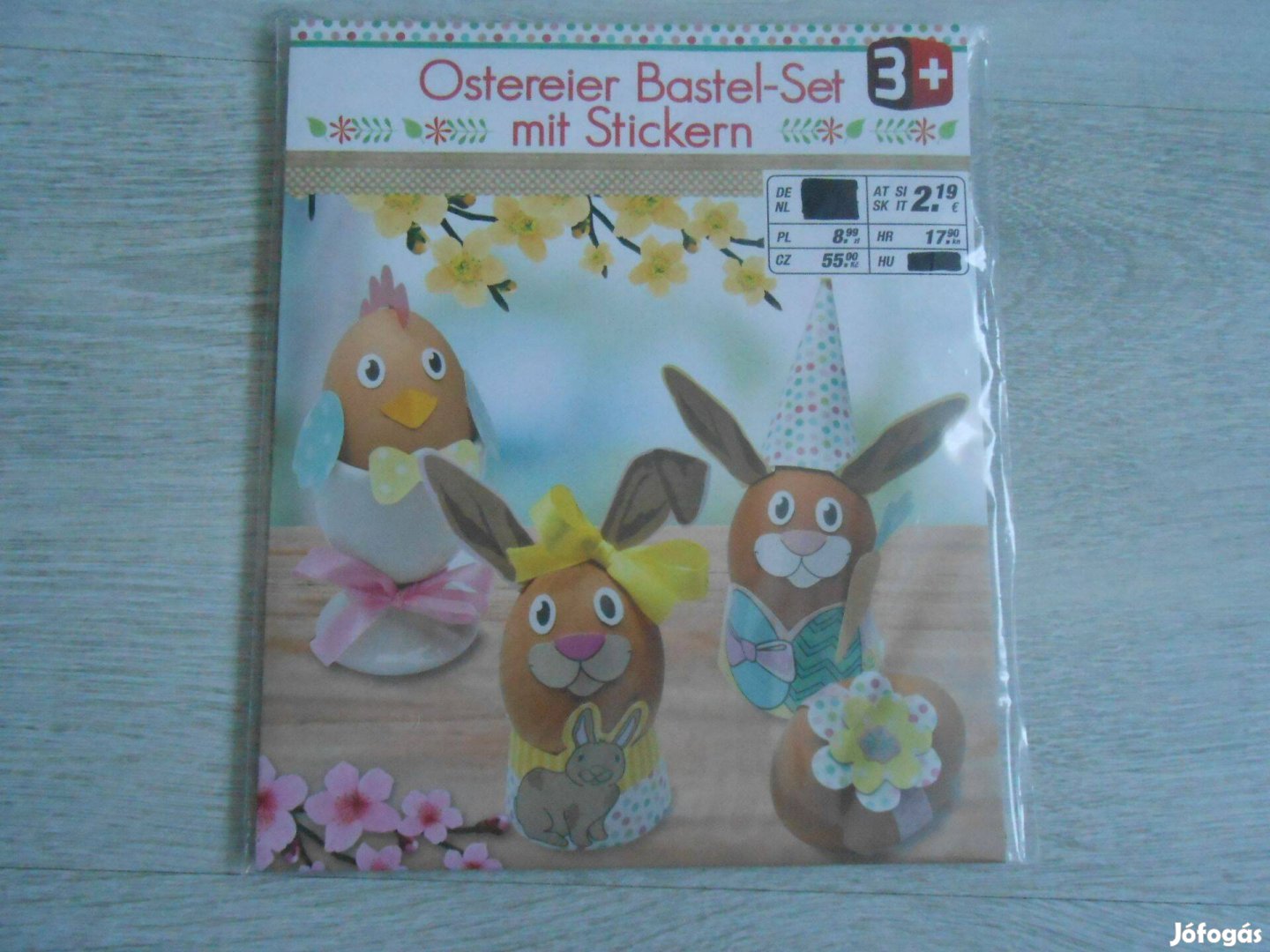 Új, bontatlan Húsvéti tojás díszítő kreatív csomag