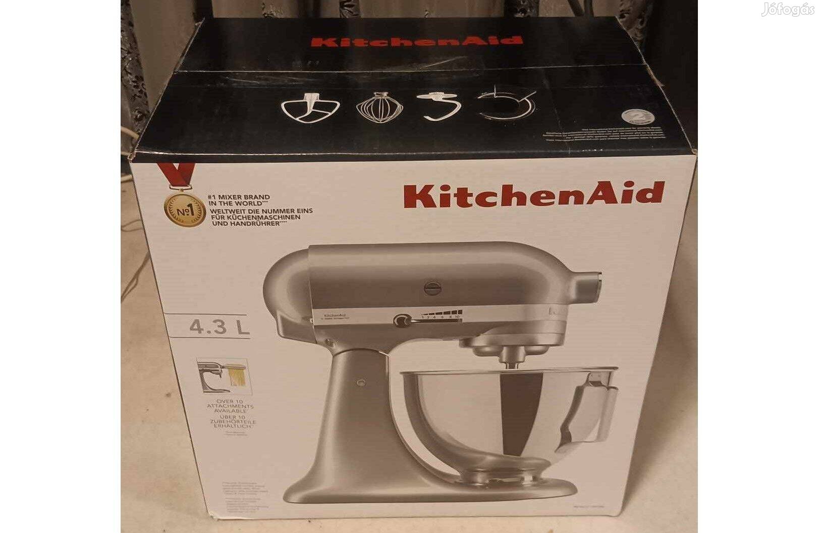 Új, bontatlan Kitchenaid Metallic Chrome robotgép 2 év garanciával