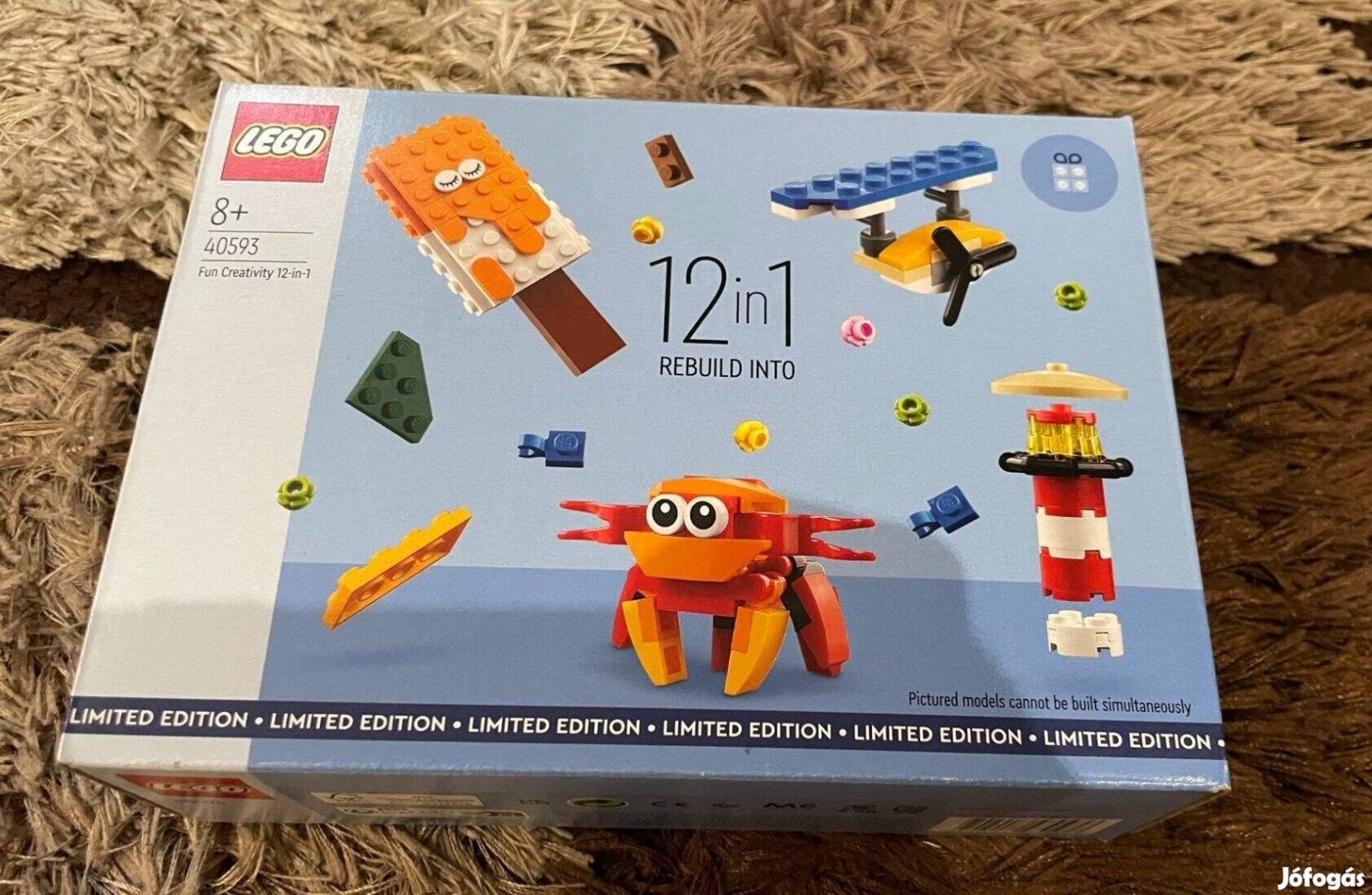 Új, bontatlan LEGO 40593 Szórakoztató kreativitás 12 az 1-ben