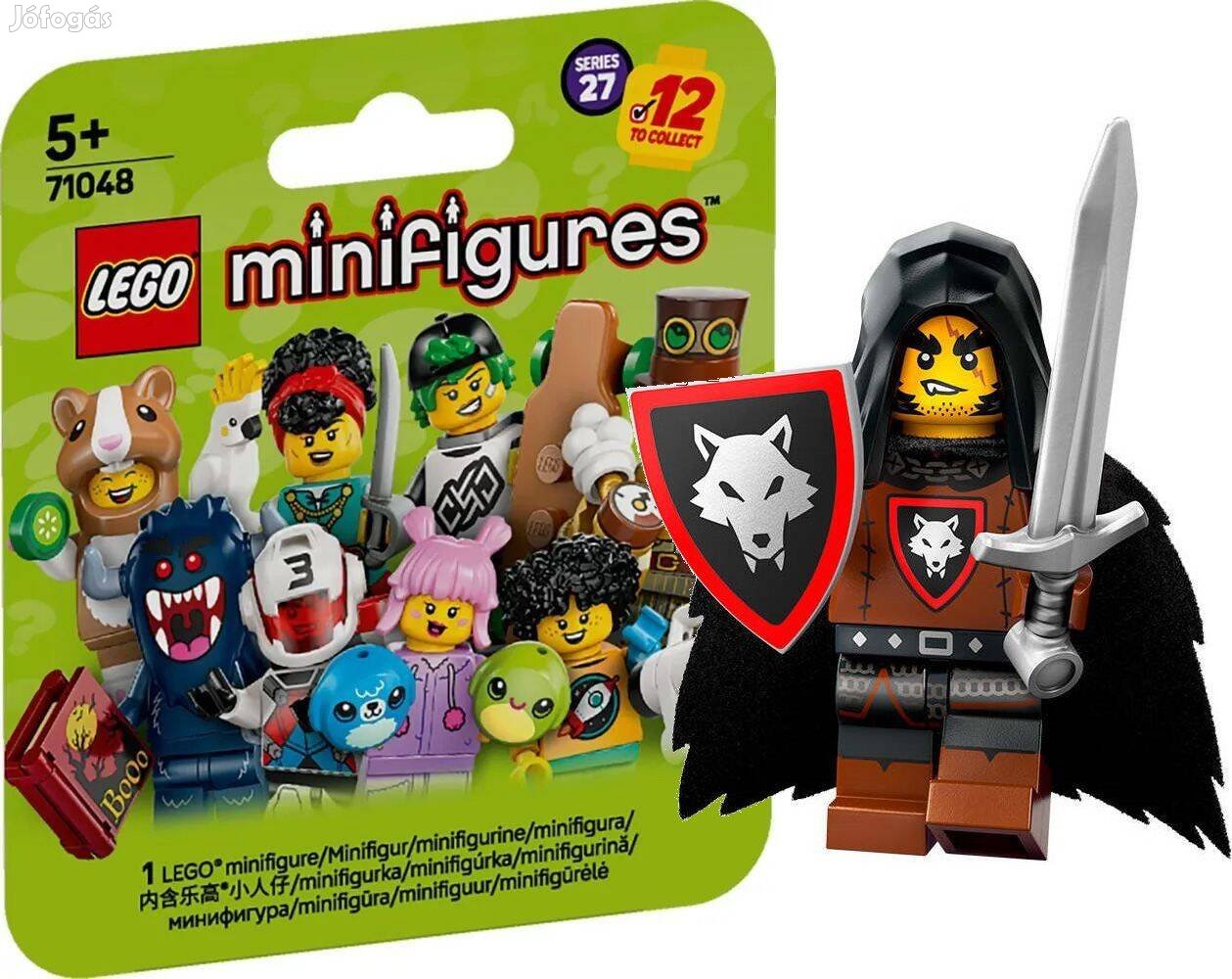 Új, bontatlan LEGO 71048 A farkasok nagymestere minifigura eladó